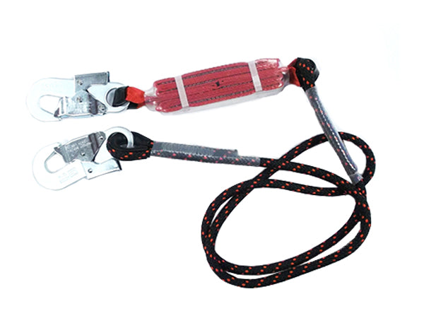 Tlmič pádu s lanom a karabínami AZ 002