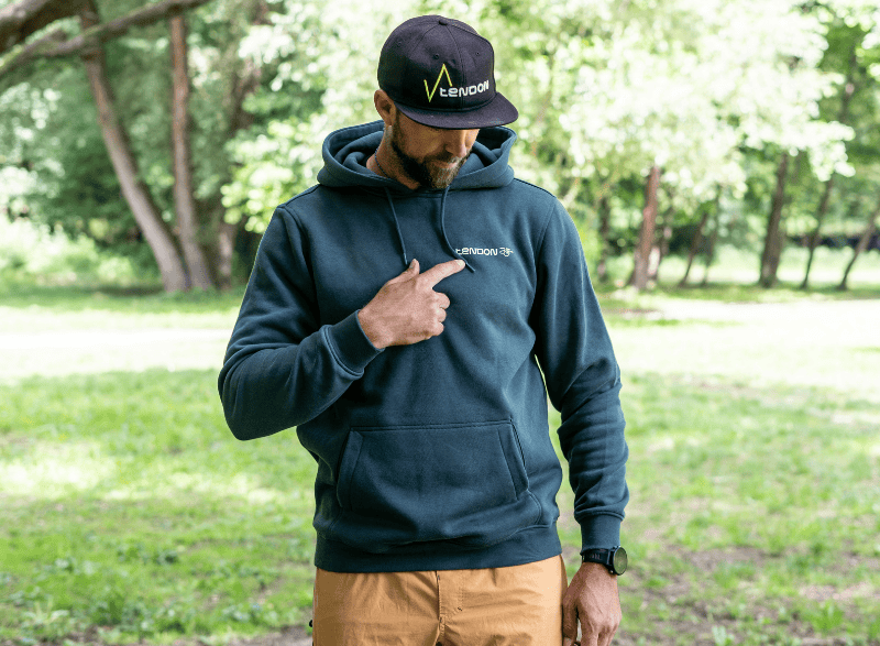 Mikina Tendon Anniversal - green