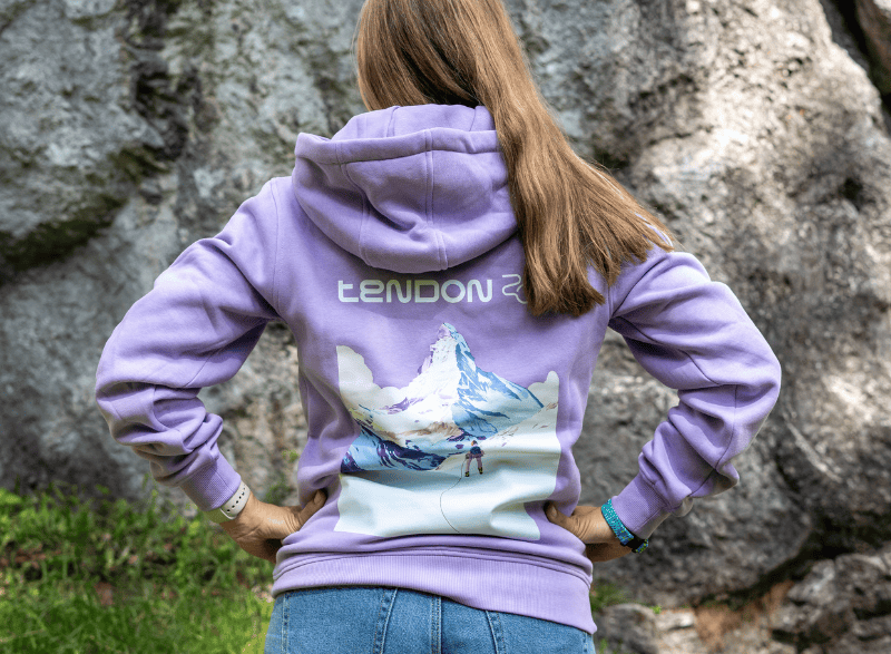 Mikina Tendon Anniversal - lila