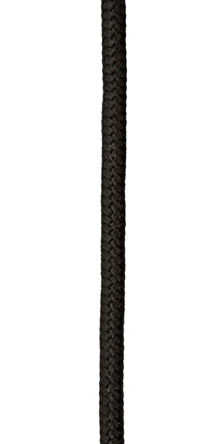 Šnúra Orlík - čierna / 6 mm