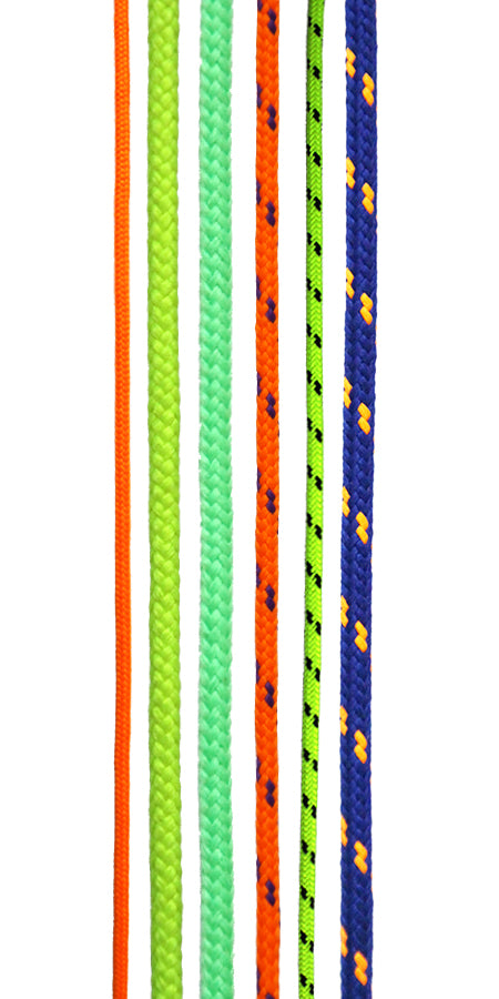 Laná a šnúry z polyesteru - pletené s jadrom