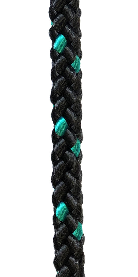 Laná a šnúry z PPV - pletené bez jadra, dvojfarebné